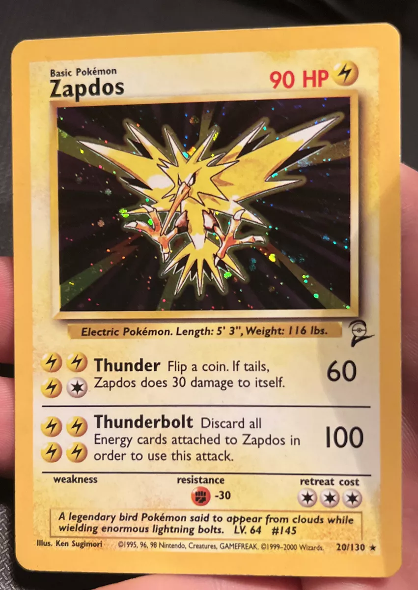 Zapdos #2 Pokemon TCG Original (Nova!)