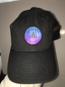adidas the brand with the 3 stripes hat