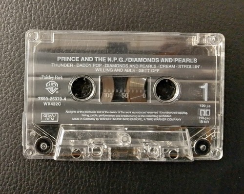 PRINCE & The New Power Generation Diamonds and Pearls 1991 Audio Cassette Tape - 第 3/4 張圖片