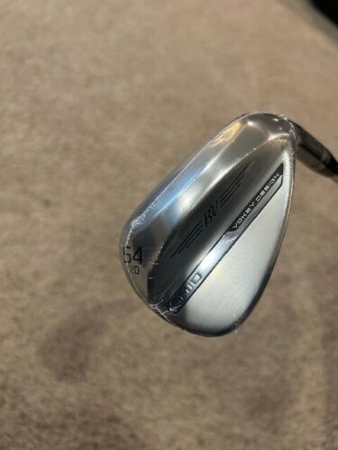 NEW Titleist Vokey SM10 Tour Chrome 54* Wedge, 12* Bounce, D Grind, Wedge flex - Picture 1 of 10
