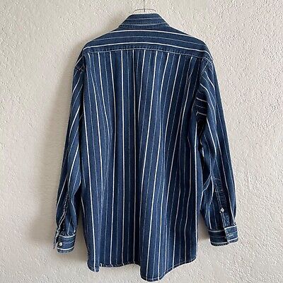 Vintage 90s Stussy Medium Men's Jacket Collar Denim Chore Vintage 90s Stussy Medium Men's Jacket Collar Denim Chore