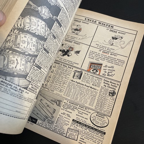VINTAGE ORIGINAL RETRO Magazine Journal Popular Mechanics Tool 1950s Cafe Art - Picture 3 of 8