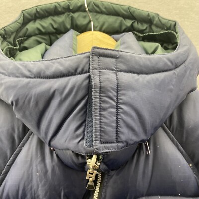 suède jacket vintage First down 90s VTG 90's First Down Reversible Duck Down Puffer Jacket Red Black