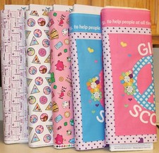 Girl Scout Badges Promise Fabric Collection SOLD SEPARATELY