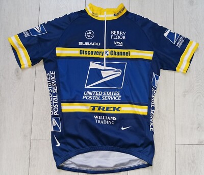 US Postal Trek Nike Cycling Shirt Jersey 