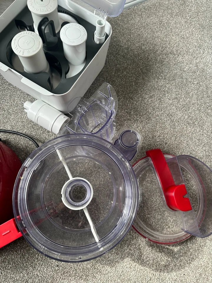 Kitchen Aid Food Processor Red  - Image 4 of 4