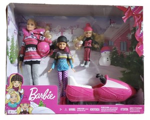 barbie snow sisters