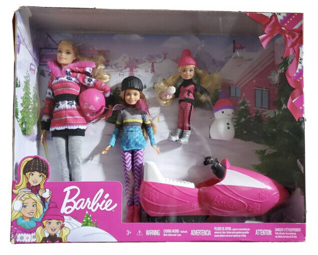 barbie snow set