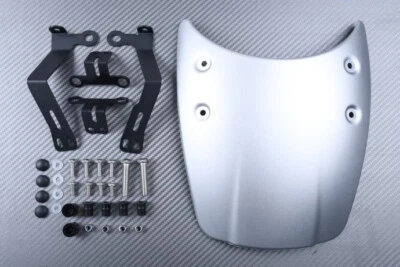 Bulle Grise / Saute Vent en Plastique Pour BMW SCRAMBLER / RACER NINE T 2017-23 - Photo 1/4