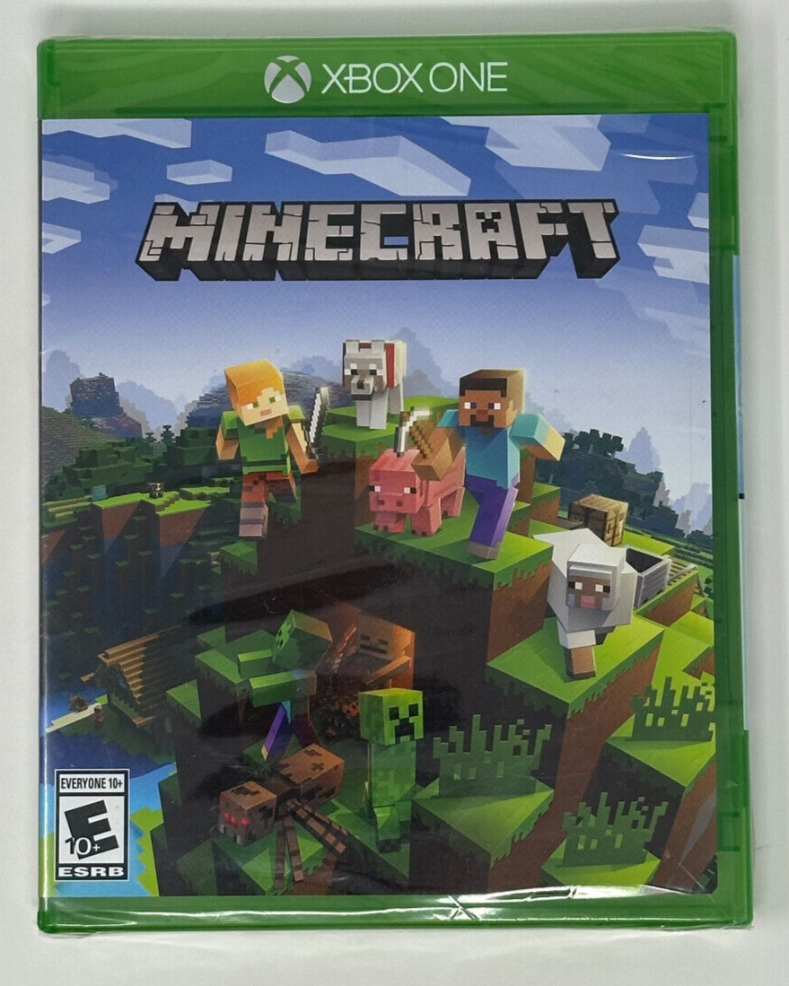 Minecraft Xbox One New, Sealed