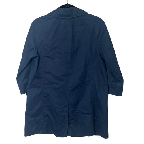 Chaqueta De Colección JUICY COUTURE Marinero Náutica Trinchera Chaquetón Azul Marino Talla L - Imagen 7 de 8