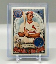 2019 Topps Allen & Ginter Baseball Star Signs #BSS-46 Paul Goldschmidt Cardinals