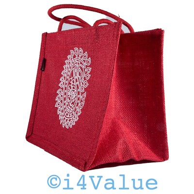 Jute Thamboolam gift return gifts bags for Indian or Asian wedding