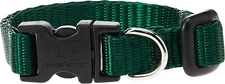 LupinePet Basics 1/2" Green 8-12" Adjustable Collar for Small Dogs