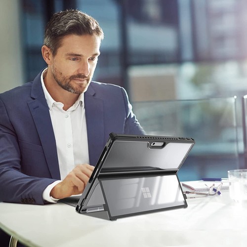 For 13" Microsoft Surface Pro 9 (2022) Hard Case Folio Protective Rugged Cover - Picture 7 of 17