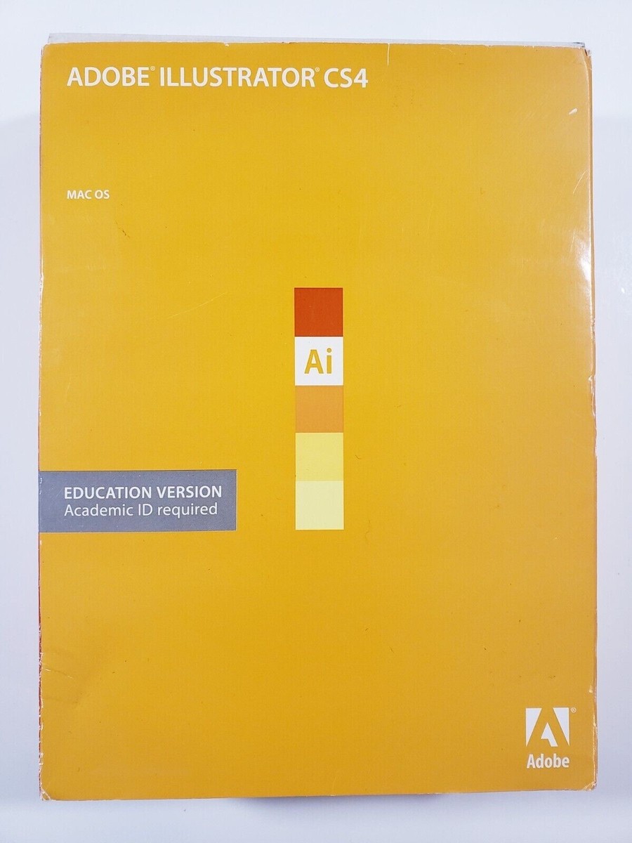 Adobe Illustrator CS4　Mac版 Adobe illustrator cs4 mac