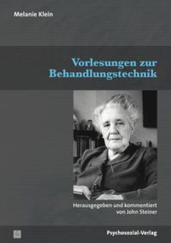 Thumbnail - Vorlesungen Zur Behandlungstechnik. Herausgegeben Und Kommentiert Von