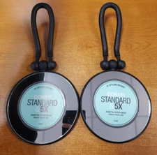 2 Pk: Conair Perfect Position 2-Sided Round Mirror 1x/5x Magnification 8609-F4B