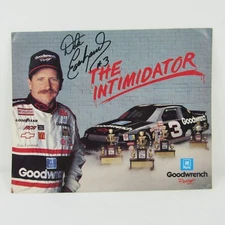 1990 Dale Earnhardt The Intimidator Hero Card #3 Goodwrench RCR Handout Cup