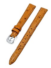 Di-Modell 12 mm Genuine Ostrich   Honey Brown, Padded, AERO Lining Women 