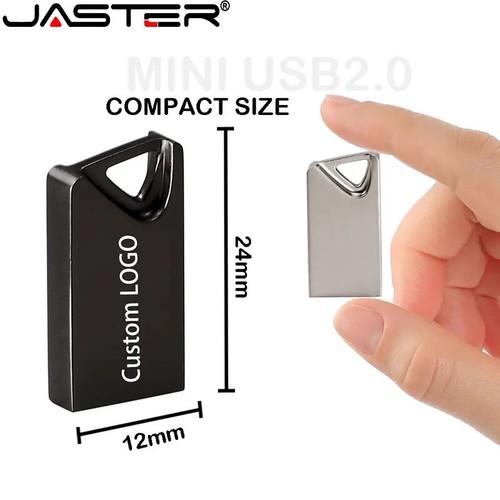 Metal USB Flash High Speed Pen Drive 64G Free Customized Logo and Free Key Chain - Afbeelding 3 van 10