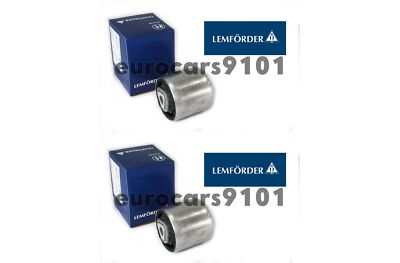 BMW X1 Set of 2 Lemforder Front Control Arm Bushings 3780701 31126763719