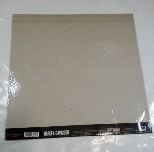 NEW SEALED Harley Davidson Motorcycles Scrapbook Overlay Transparency 12x12 inch - Picture 2 of 2