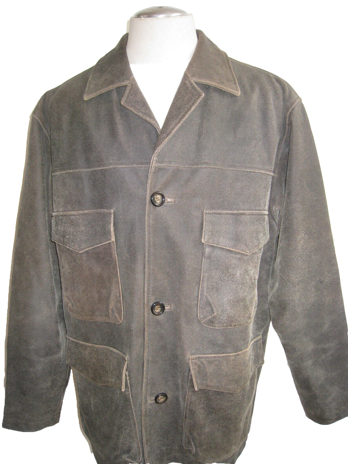 RAWHIDE BROWN LEATHER INSULATED JACKET MEN SIZE 3XL RARE HOT