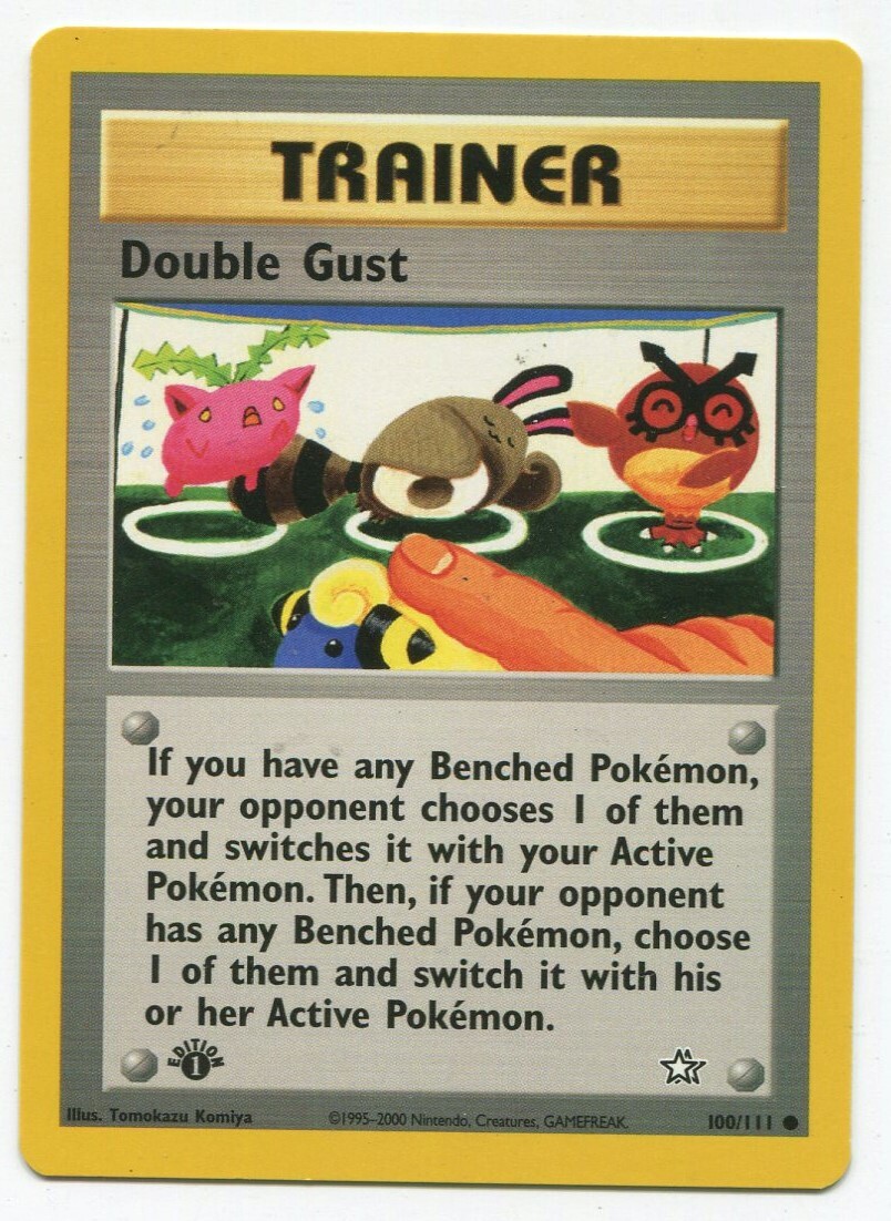 POKEMON NEO GENESIS 1ST EDITION DOUBLE GUST 100/111 NM-M