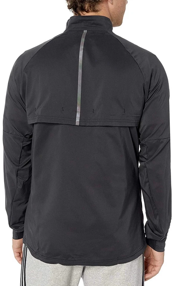 Adidas | Men’s Running | Supernova Confident Jacket | Black/Gray | Men's Small - Image 3 of 4