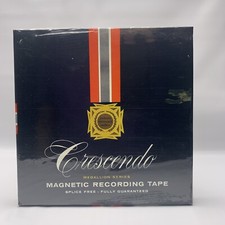 Reel to Reel Crescendo Medallion Series Magnetic Recording Tape 1200 Ft New