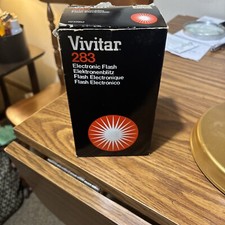 Vivitar 283 Auto Thyristor Flash Untested Used Sold As Is