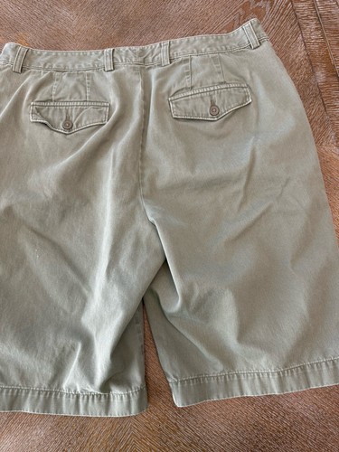 EDDIE BAUER WOMEN’S MERCER FIT SHORTS SIZE 14 Waist 36” Inseam 11” Green - Picture 5 of 5