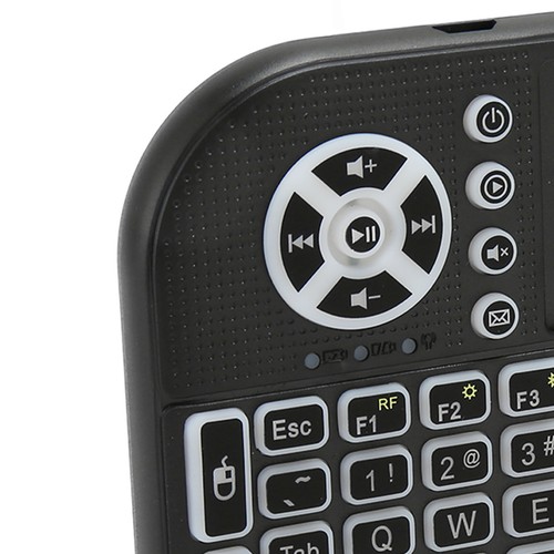 Klawiatura BT z touchpadem akumulator ręczny mini klawiatura bezprzewodowa z - Zdjęcie 8 z 24