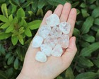Crackle Quartz Tumbled Stones: Choose How Many Pieces - Fire And Ice Quartz