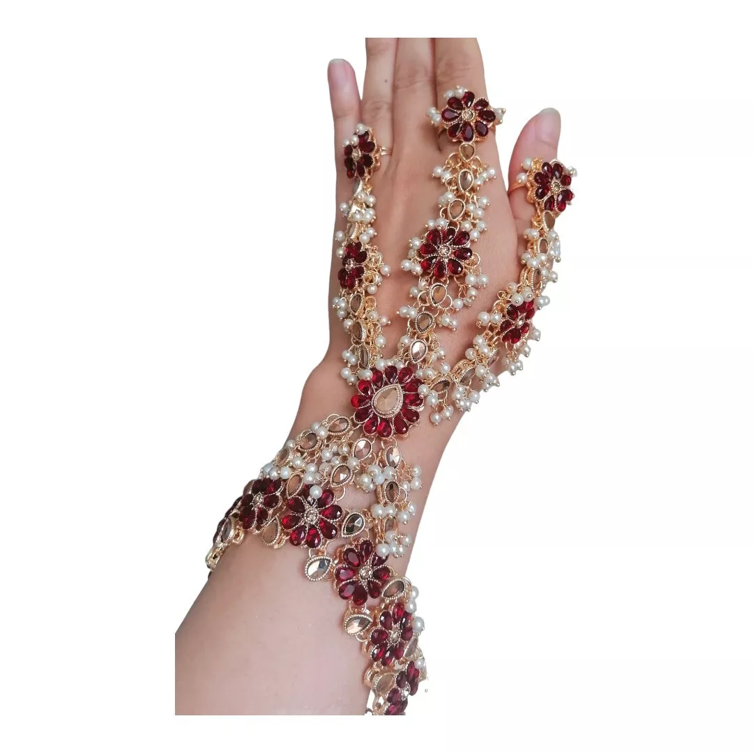 Asian Pakistani Indian Fancy Wear Jewellery anjha handpiece For Womens UK