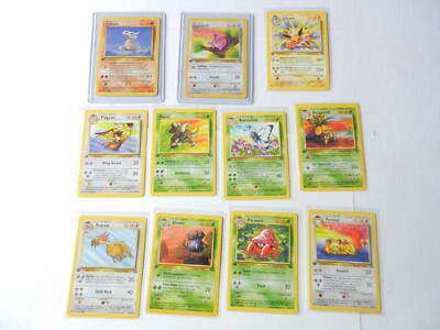 first edition jungle pokemon cards Pokemon Cards First 1st Edition Jungle Set Non Holo Jigglypuff Never Played  New