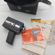 Vintage Argus Super-8 film Camera Instant Load Electric Eye Model 817 Untested