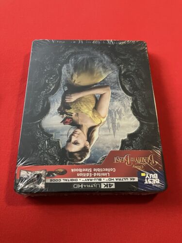 BeauTy And The BeasT (2017 film): 4K+blu-ray+d/c sTeeLBooK "MiNT" 🌹BRaND NeW🌹 - Picture 8 of 20