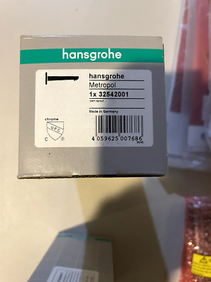 Hansgrohe 32542001 Premium 3-inch Modern Tub Spout in Chrome | eBay