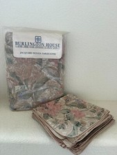 Vintage Burlington House Raphael tablecloth with 12 napkins