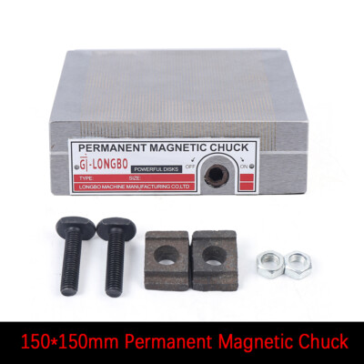 Permanent Magnetic Chuck 6*6 inch Chuck Surface Grinder 150*150mm New