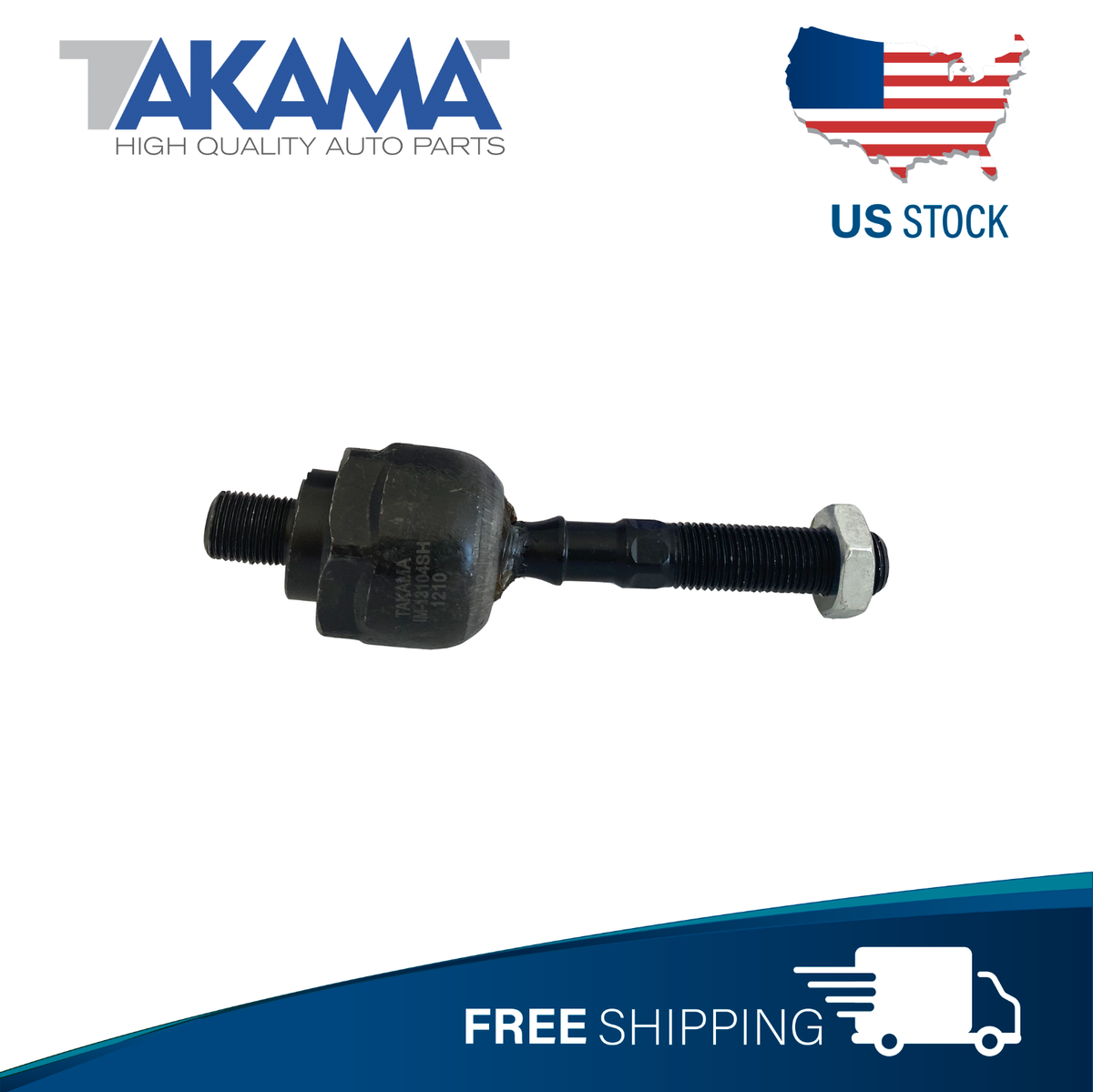 4 pcs ⭐TAKAMA⭐Front Inner Tie Rod Ends +Boots bellow For ACURA