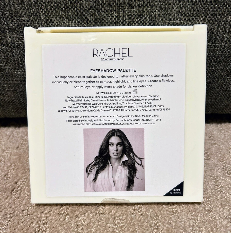 Rachel Roy Rosy Nudes Shimmer & Eyeshadow Palette - 0.045 oz / 1.3 g NEW - Image 3 of 4