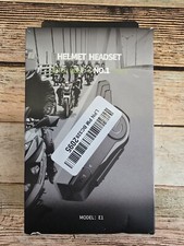 Motorcycle Helmet Headset Model E1 Motorbike Intercom Headset W/ CVC Noise