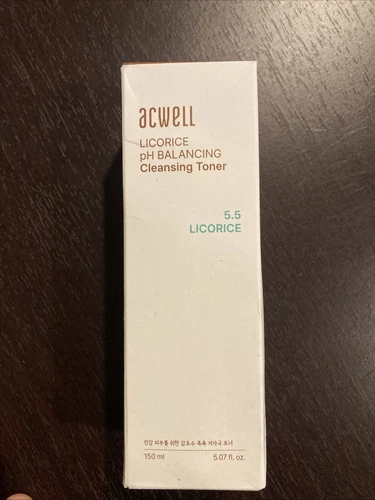 Acwell 5.5 Licorice pH Balancing Cleansing Toner 150ml Hydrates and Brightens