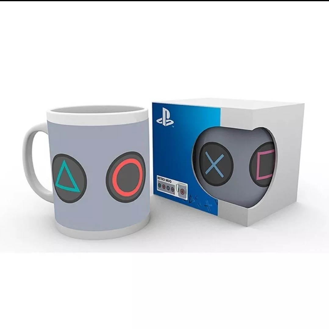 PLAYSTATION - RETRO Mug - 320 ml - Buttons