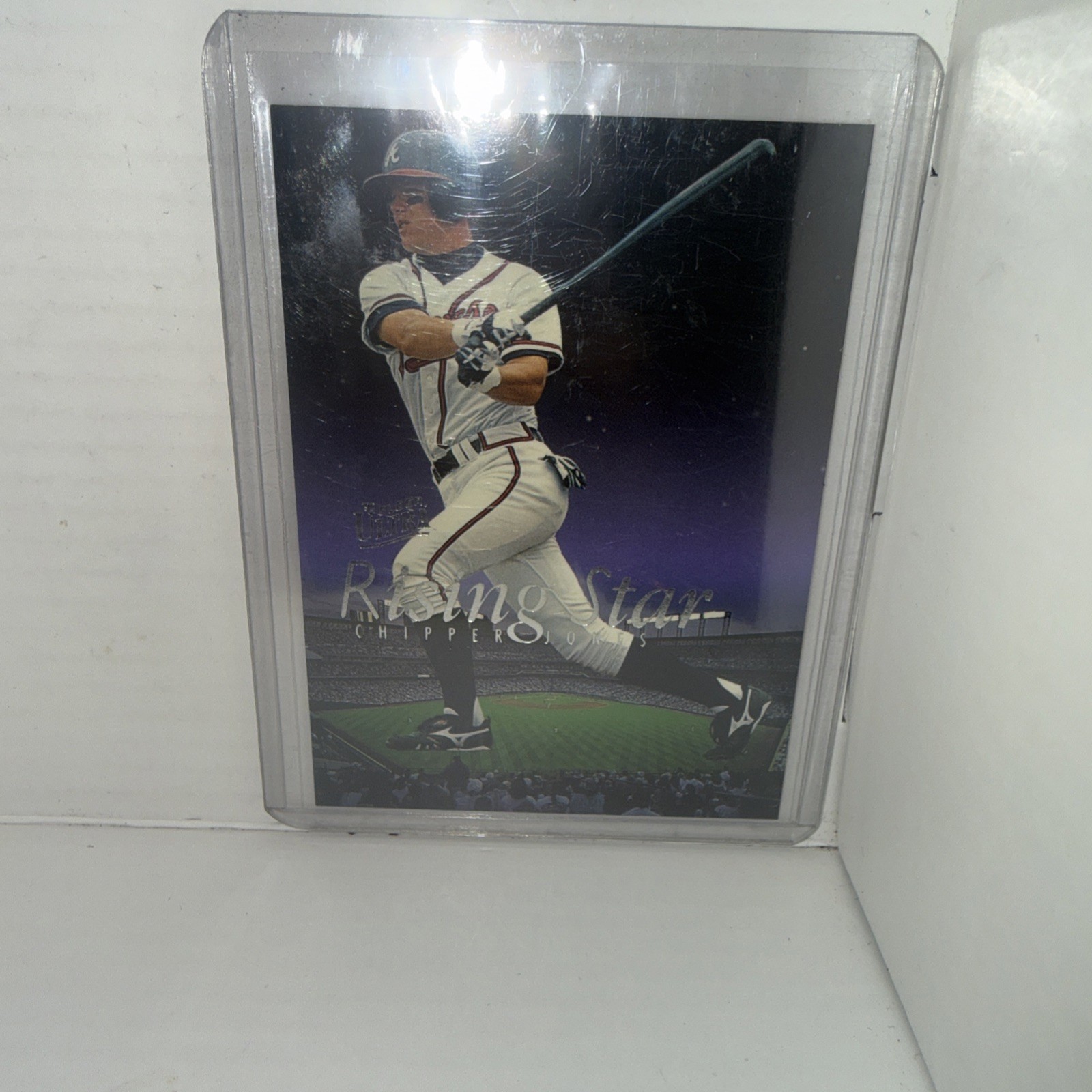 Cb9 Chipper Jones, Atlanta Braves #6 Rising Stars, 1996 Fleer Ultra