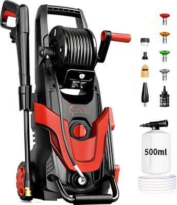 #ad 2026 New Pressure Washer 4800PSI W 4 Quick Connect Nozzles Inlet Hose amp; Filteramp; $138.59