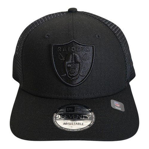 New Era 9Seventy Las Vegas Raiders Black Snapback Hat Embroidered Logo New